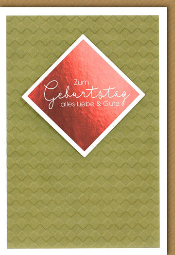 Geburtstagskarte für Männer: Elegante & Stilvolle Glückwünsche, Hochwertiges Design, Schlichte Qualität für Geburtstagsgrüße & Gratulation