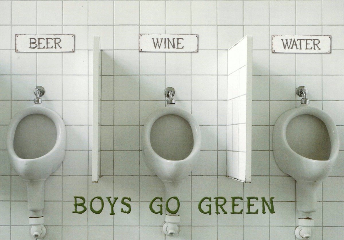 Geburtstagskarte - Humorvolle & Umweltbewusste Postkarte mit Witzigen Sprüchen, Öko - Freundliches Männergeschenk, Spaßige Badezimmer Deko, Nachhaltiger Scherzartikel für Freunde, Lustige Geschenkidee