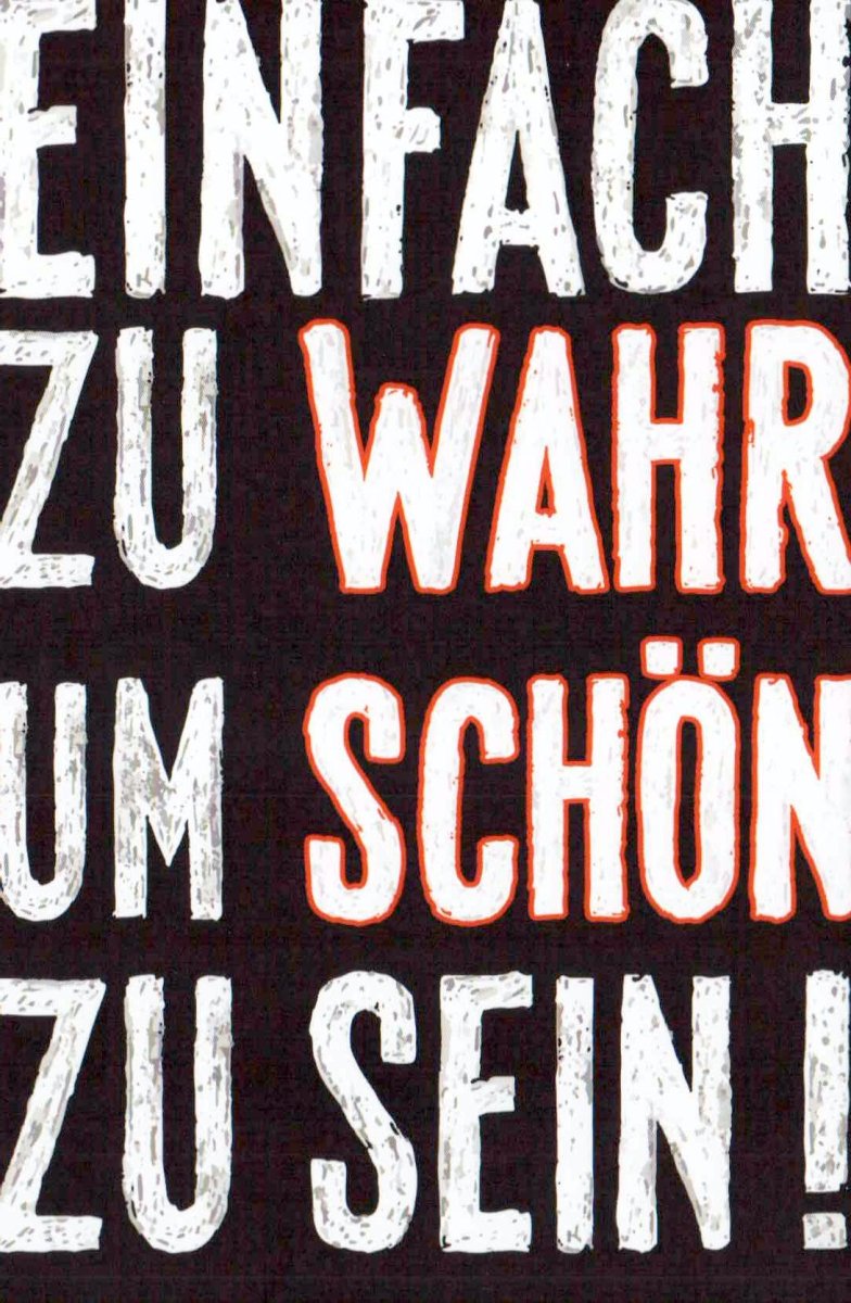 Geburtstagskarte – Witzige Postkarte mit Spruch, Schwarz - Weiß Design, Typografie, Humorvolle Ironie & Ehrliche Direktheit