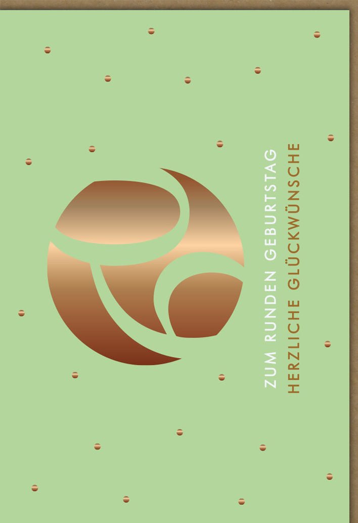 Geburtstagskarte zum 60. Jubiläum - Elegante Glückwunschkarte für den Sechzigsten Geburtstag, Feierliche Einladung mit Goldener Schrift, Perfekte Geschenkidee & Dekoration in Weiß und Gold