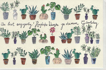 Glückwunschkarte Geburtstag premium: Du bist einzigartig