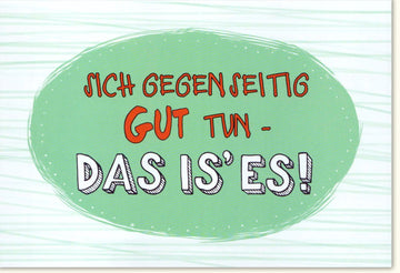 Freundschafts-Doppelkarte mit Spruch: Grußkarte für besondere Anlässe - Ausdruck von Wohlwollen, Unterstützung & Positivität - Motivierende Ermutigung und Zusammenhalt - Beziehung & Zuneigung Geschenk mit Aufmunterung & Glückwünschen