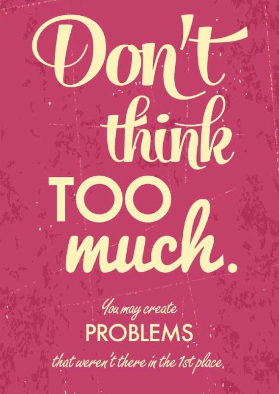 Motivations - Postkarte mit englischem Lebensweisheit - Zitat, Rot - Weiß Typografie Design, Inspirierende Wandkunst Deko, Modernes Geschenk