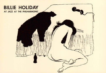 Postkarte Billie Holiday