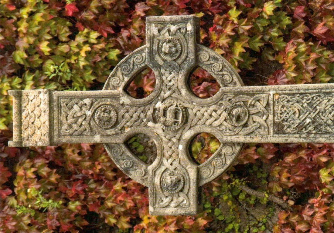 Postkarte blanko: Celtic Cross