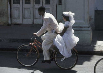 Postkarte blanko: Cuban Lovers