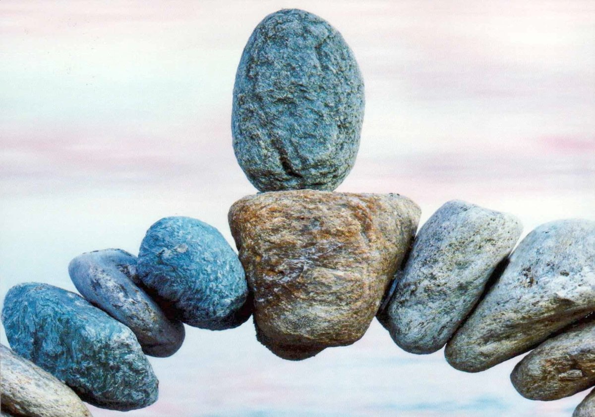 Postkarte blanko: Stones