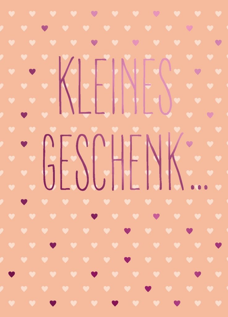 Postkarte Geburtstag witzig Kleines Geschenk