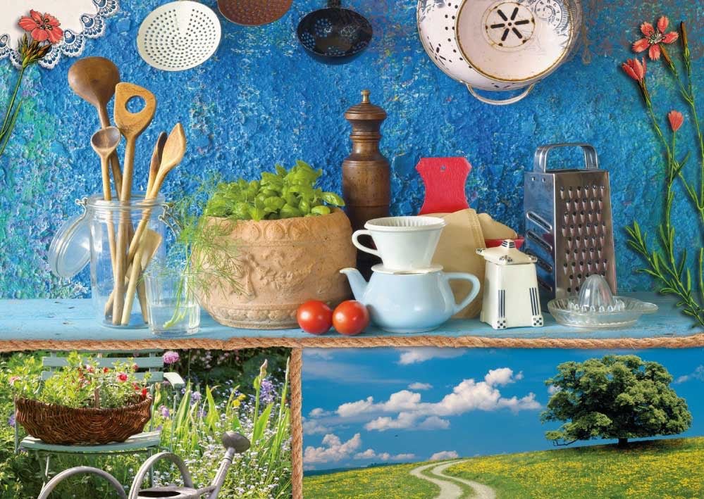 Postkarte Land Natur Out in Country