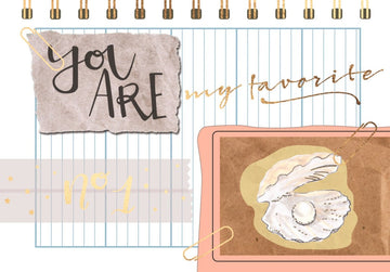 Postkarte Liebe Spruch You are my favorite