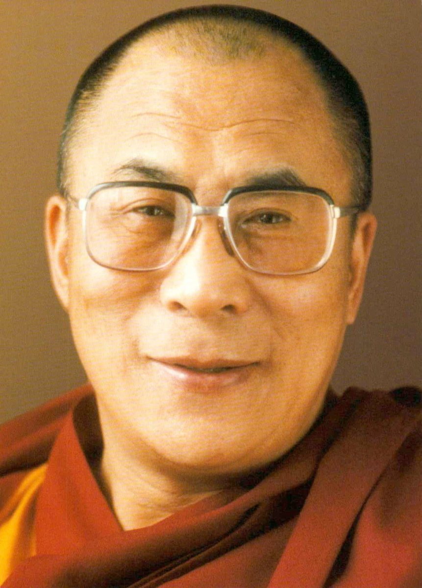 Postkarte spirituell: Dalai Lama