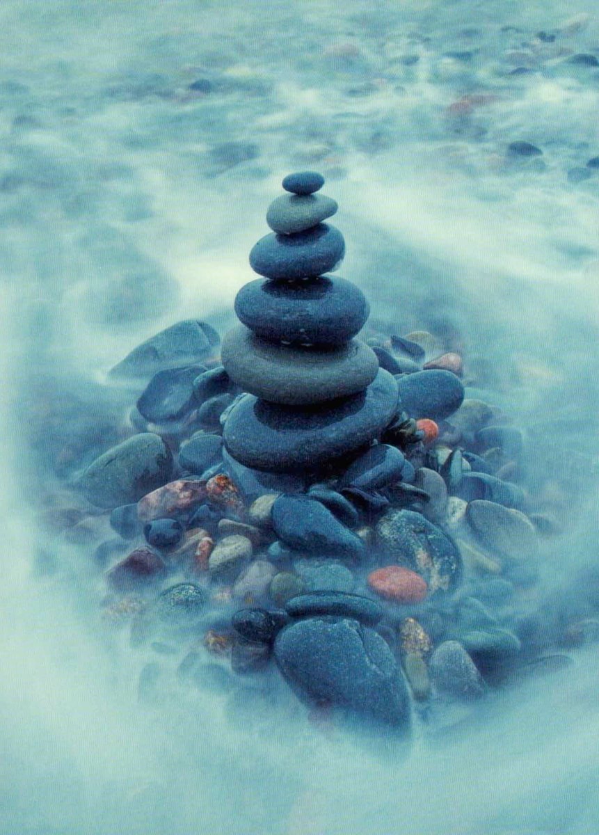 Postkarte spirituell: Standing the Tides