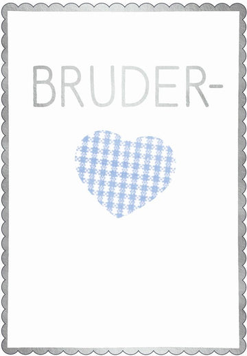 Postkarte Spruch Bruderherz