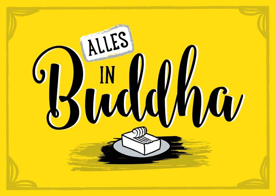 Postkarte Sprüche Alles in Buddha