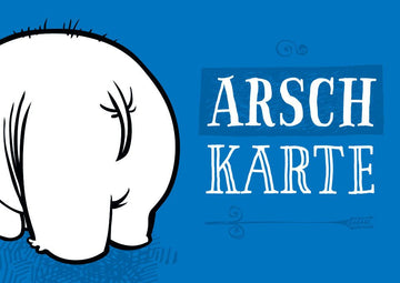 Postkarte Sprüche Arsch Karte