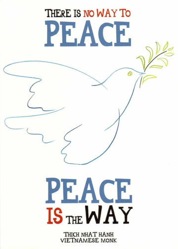 Postkarte Way to peace