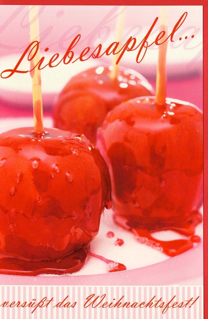 Weihnachtskarte Liebesapfel – Grusskartenshop Weihnachtskarte Liebesapfel – Grusskartenshop