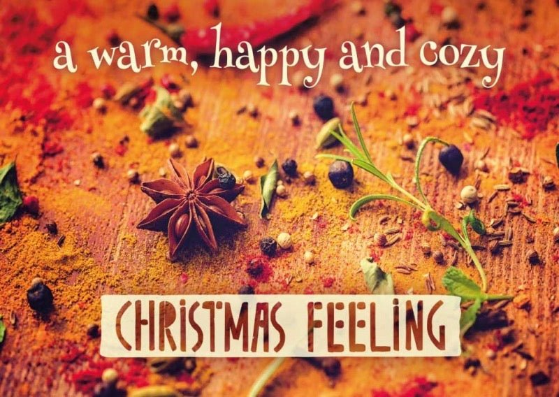 Weihnachtspostkarte: Christmas Feeling