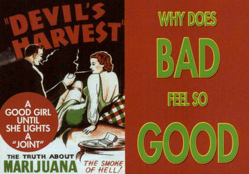 Film Postkarte Moral Madness - Why does bad feel so good