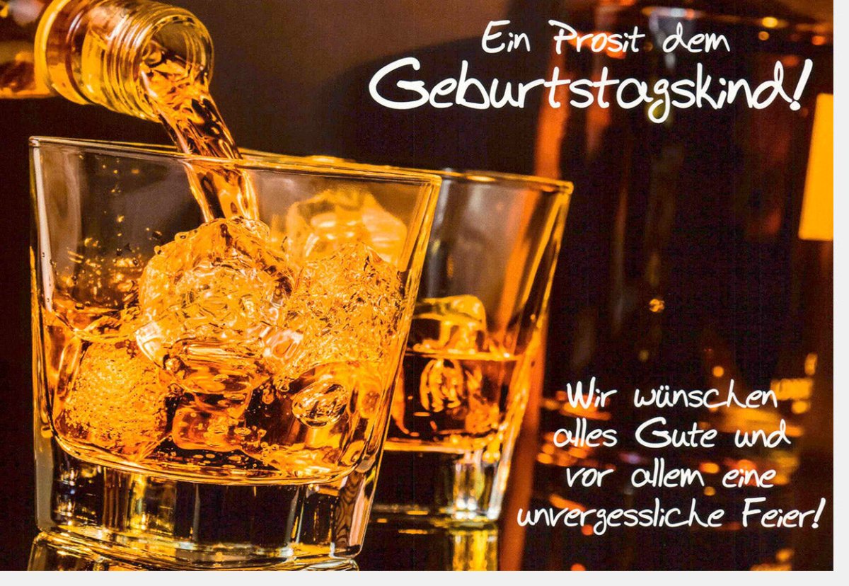 Geburtstagskarte Doppelkarte - Prost auf das Geburtstagskind! Glückwunsch Bierglas Design, Feier & Anstoßen Motiv, Jubiläum Cheers Geschenk, Festlichkeit & Party Celebration Karte