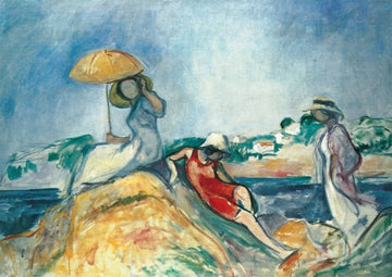 Kunstpostkarte H. Lebasque - Trois Femmes