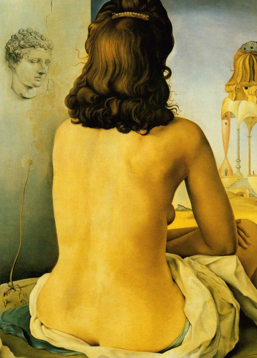 Kunstpostkarte Salvador Dali 1945 Ma Femme