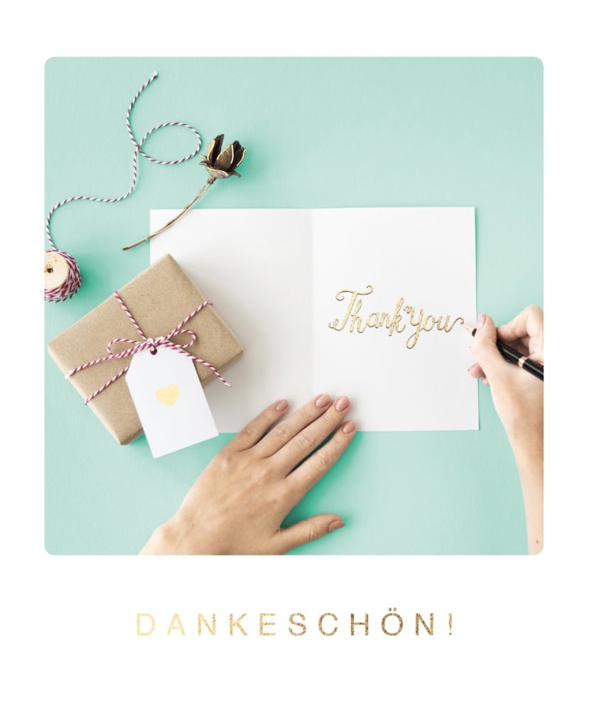 Postkarte Freundschaft Päckchen u. Karte Dankeschön!