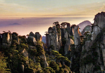 Postkarte Huangshan Mountain in Anhui, China