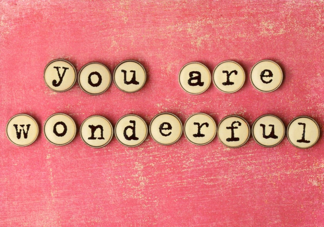 Postkarte Liebe You are wonderful