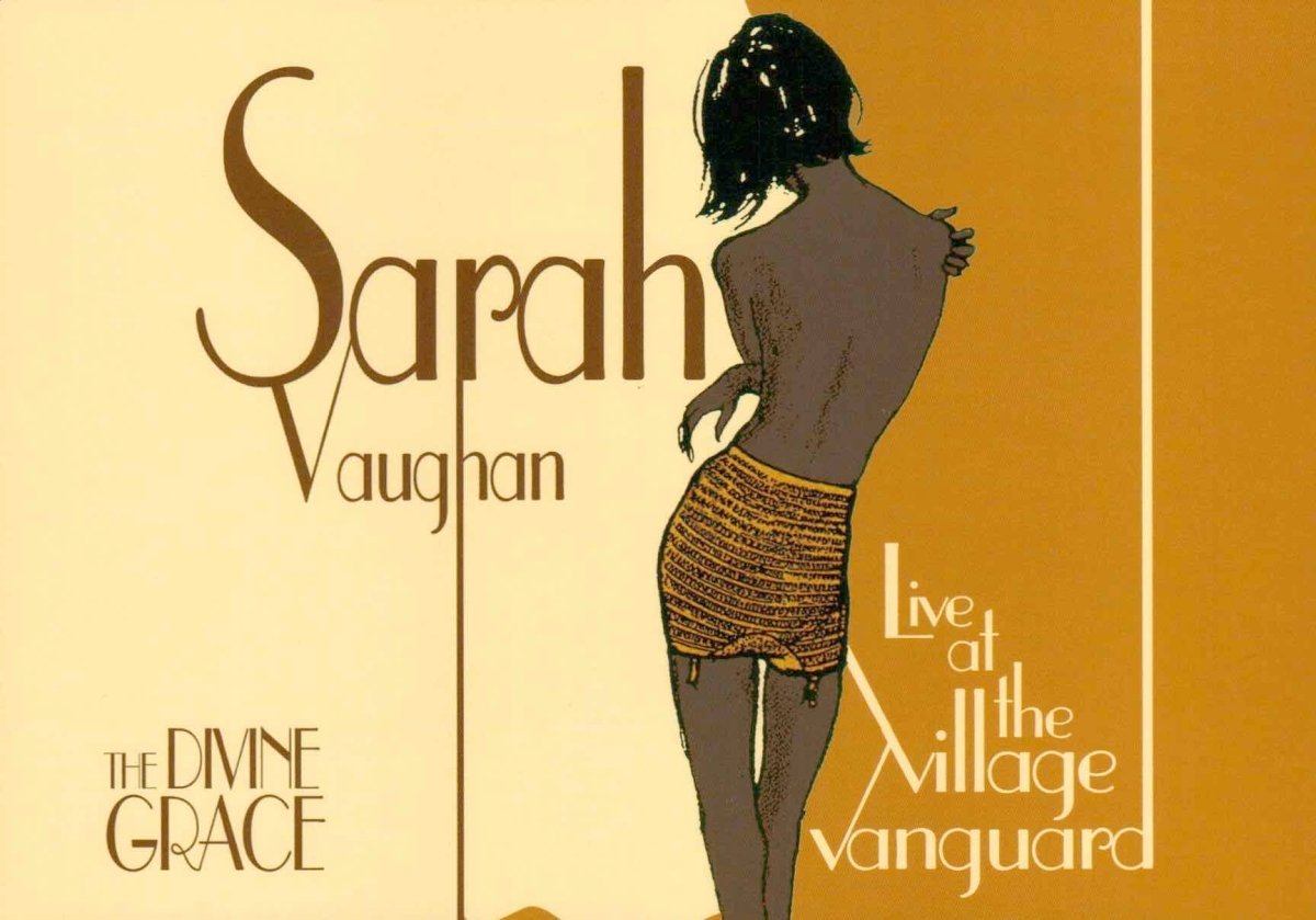 Postkarte Sarah Vaughan "the 60ies"