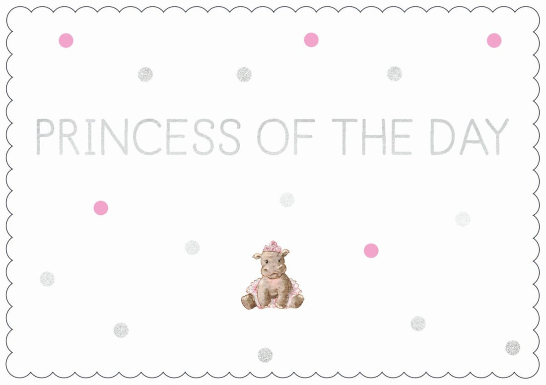 Postkarte Spruch Freundschaft Cityproducts Princess of the Day