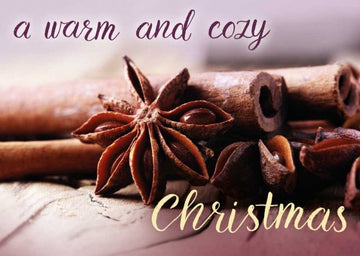 Weihnachts "Winterliche Wärme" – Festliche Dekoration mit Zimt & Sternanis für besinnliche Feiertage