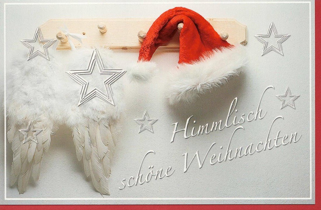 Weihnachtskarte Himmlisch schöne Weihnachten