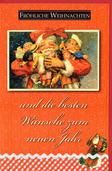 Weihnachtskarte und die besten Wünsche zum neuen Jahr